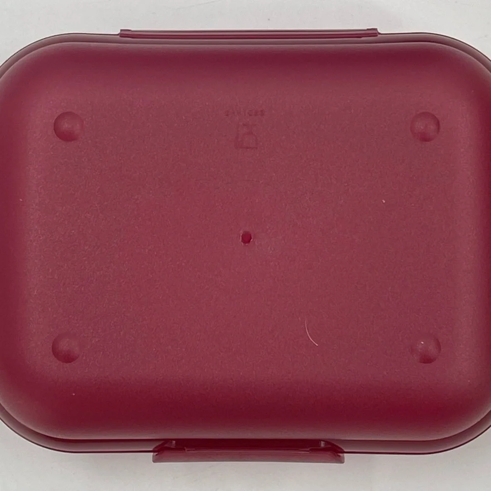 Tupperware Packables 4 Pc. Set Purple Oyster Travel Craft Sewing‎ Rare New HTF